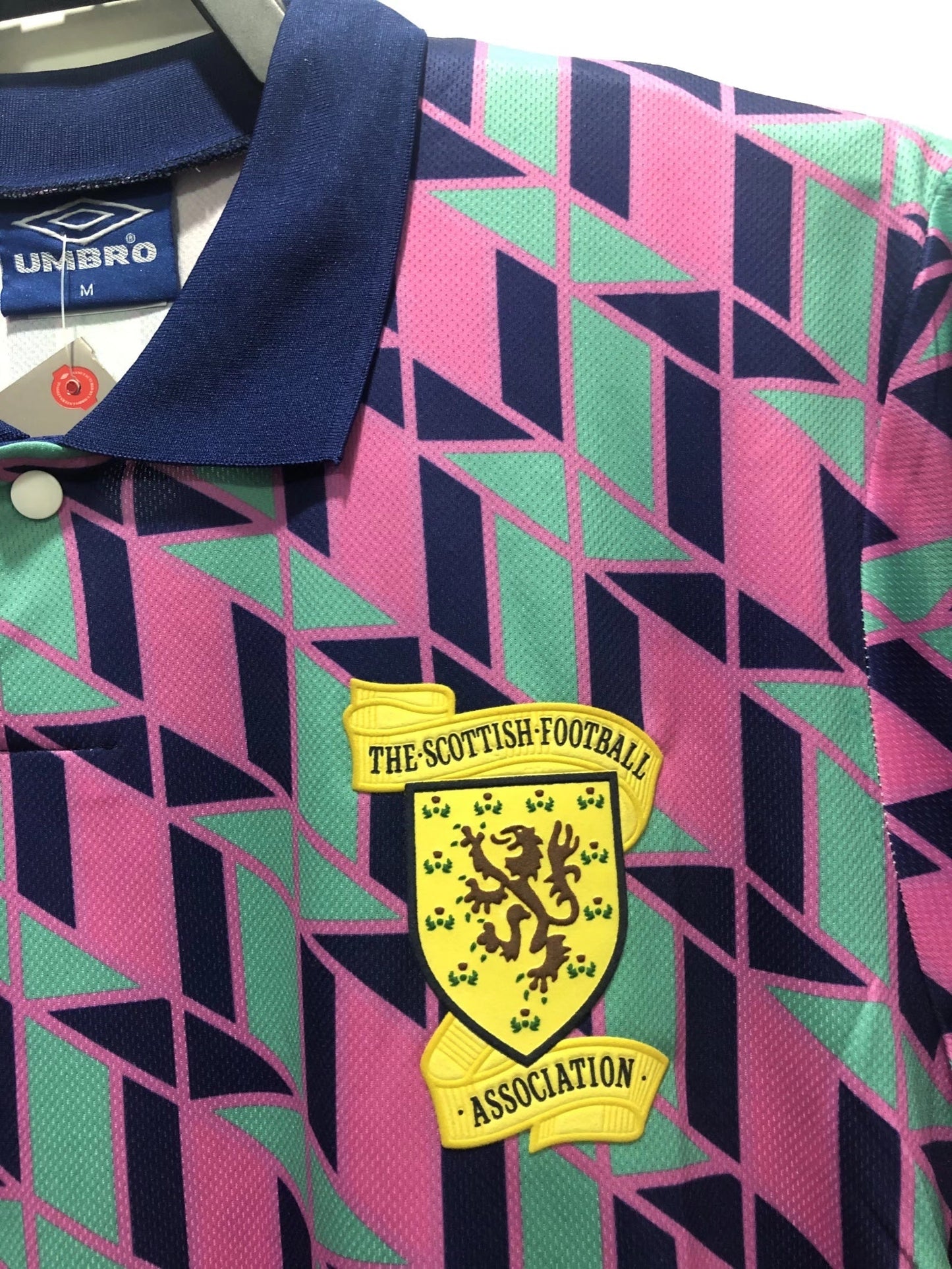 Man's Retro Jersey Scotland National Team Away - 1988/89