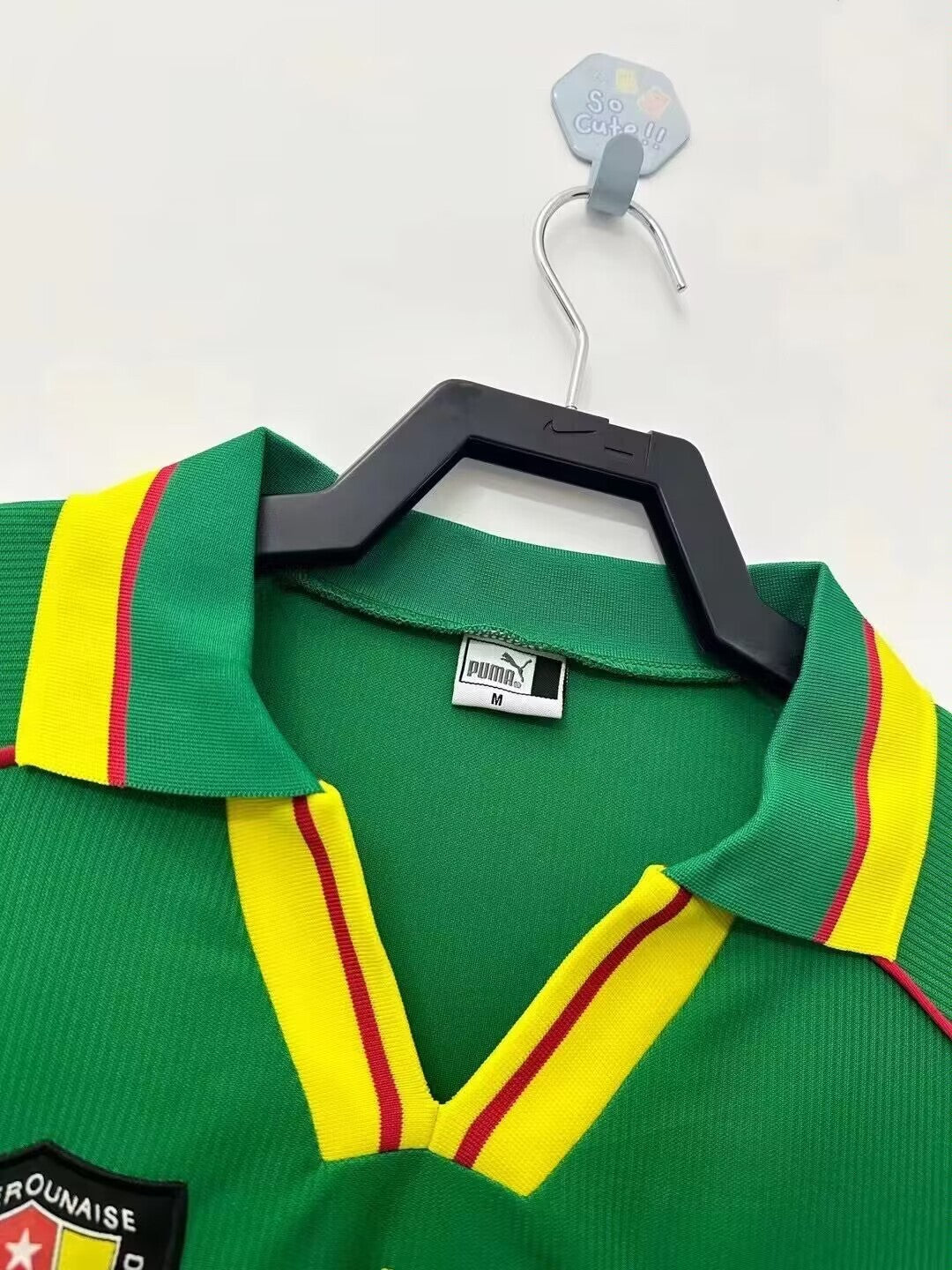 Maillot Rétro Homme Équipe Nationale du Cameroun - 1998