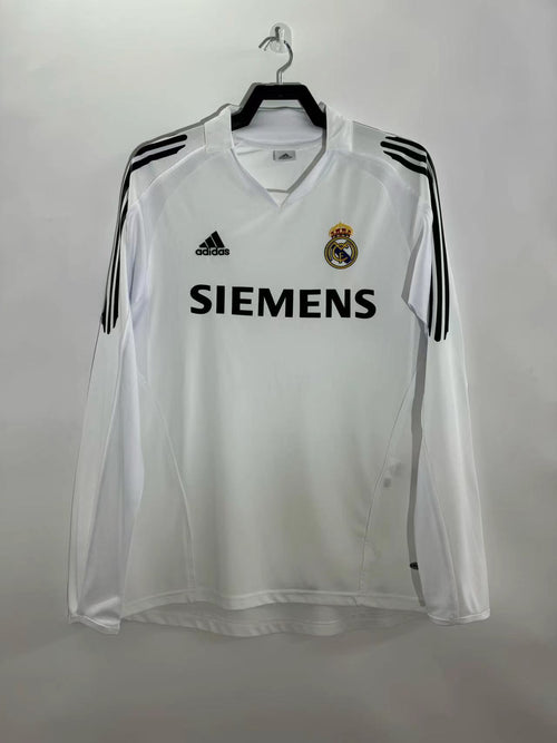 Hombre - Retro Manga Larga Equipación Real Madrid Local - 2005/2006