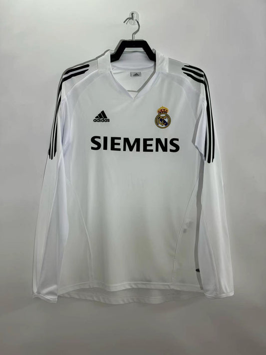 Hombre - Retro Manga Larga Equipación Real Madrid Local - 2005/2006