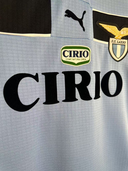 Camiseta retro de manga larga de local de la Lazio para hombre - 1998/99
