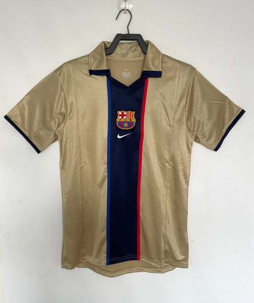 Maillot Rétro Homme Barcelone Extérieur - 2001/02