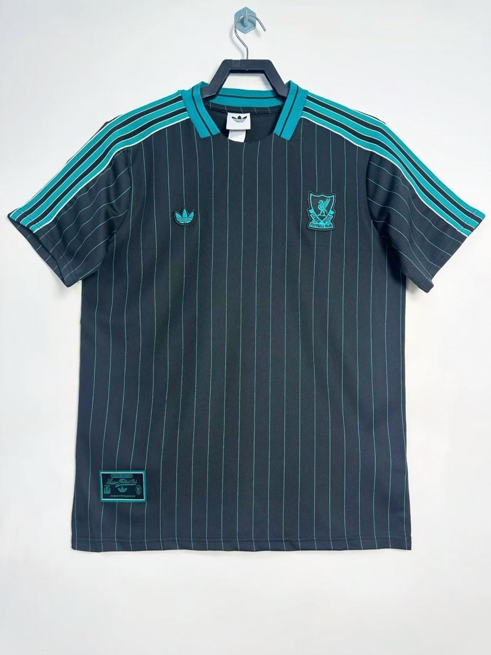 Maillot Rétro Homme Liverpool Noir - 2025/2026