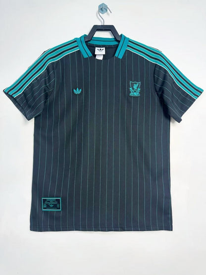 Maillot Rétro Homme Liverpool Noir - 2025/2026