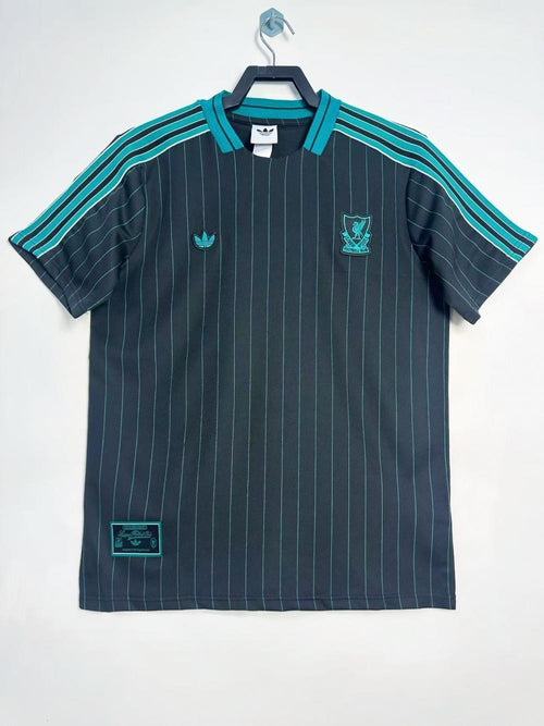 Maillot Rétro Homme Liverpool Noir - 2025/2026