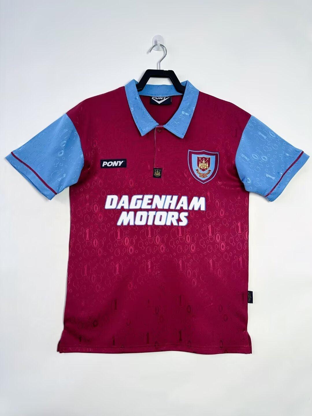 Camiseta retro de hombre West Ham Local - 1995/97