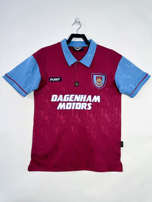 Camiseta retro de hombre West Ham Local - 1995/97
