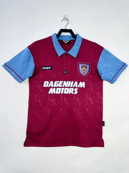 Camiseta retro de hombre West Ham Local - 1995/97