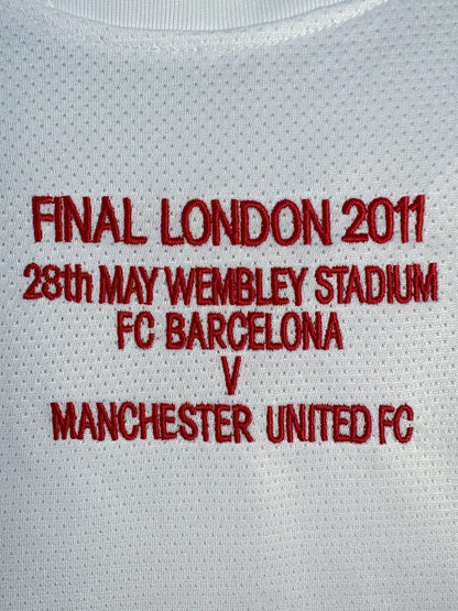 Maillot Rétro Manches Longues Manchester United Extérieur - 2010/11