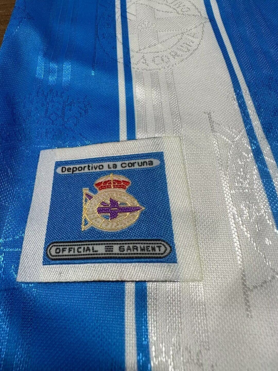 Camiseta retro de hombre del Deportivo de La Coruña - Primera equipación 1997/1988