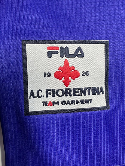 Maillot Rétro Homme Manches Longues Fiorentina Domicile - 1998/99
