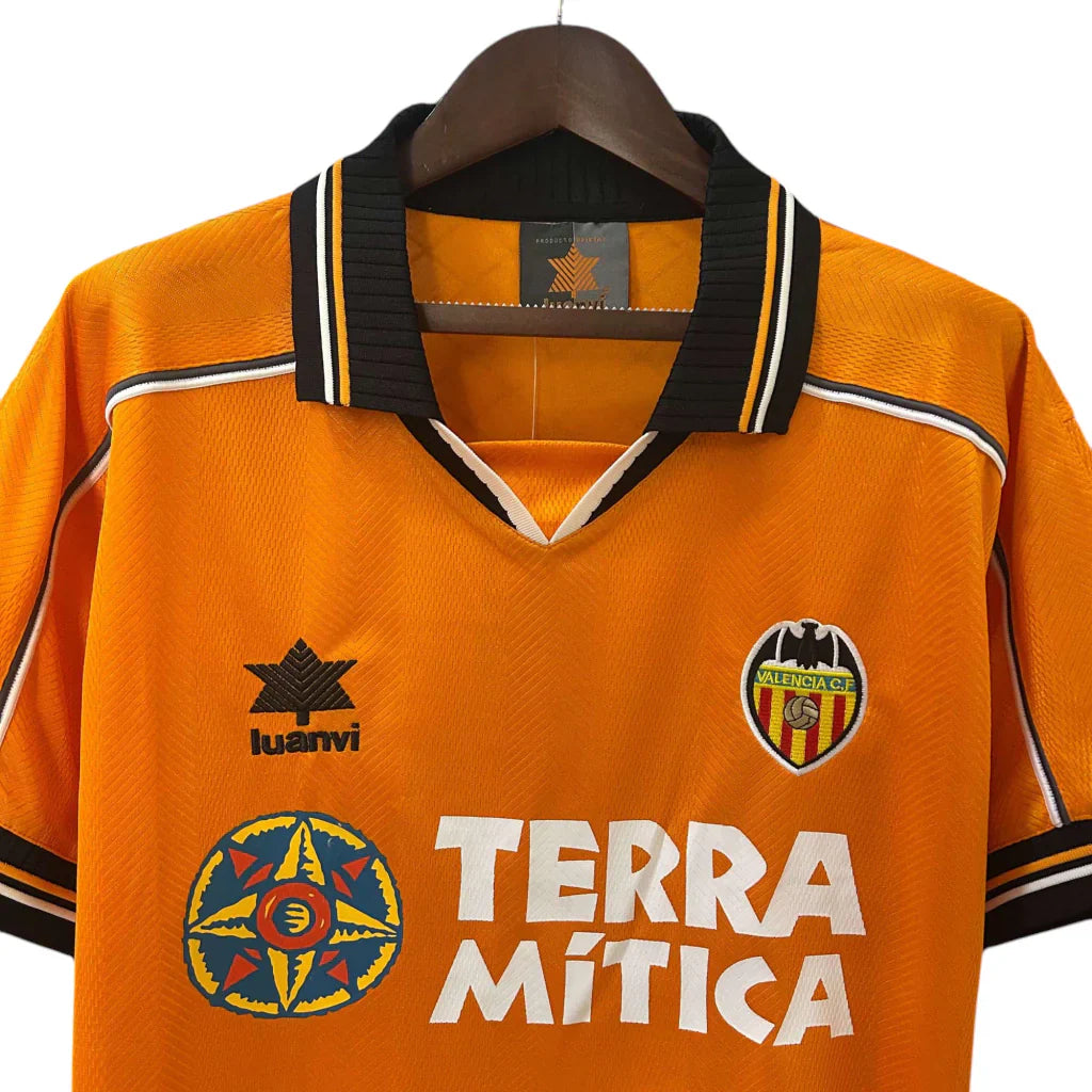 Maillot Homme Rétro Valencia II Orange - 1999/2000