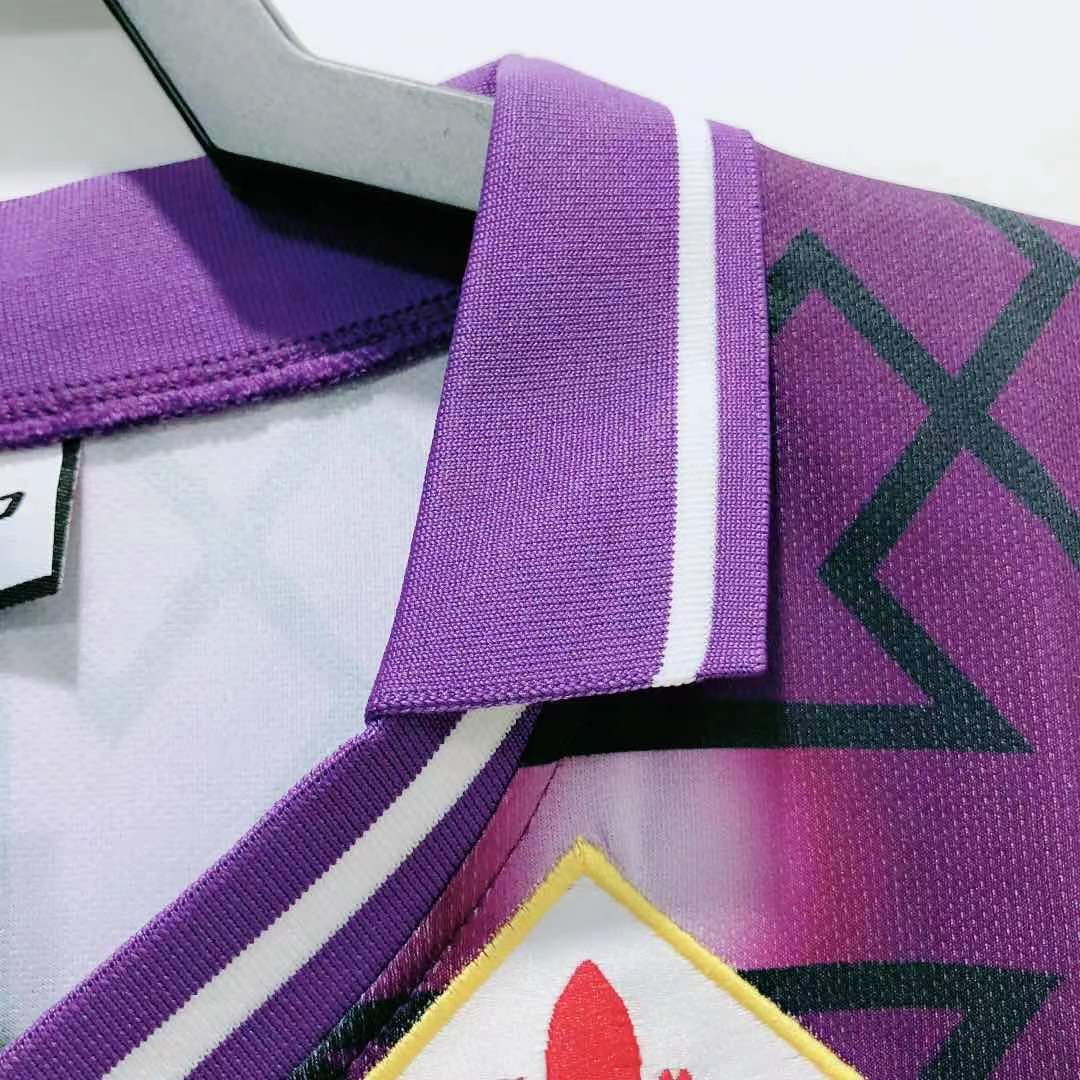 Camiseta retro de hombre Fiorentina - Equipación visitante 1992/93