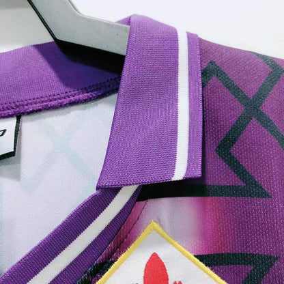 Camiseta retro de hombre Fiorentina - Equipación visitante 1992/93