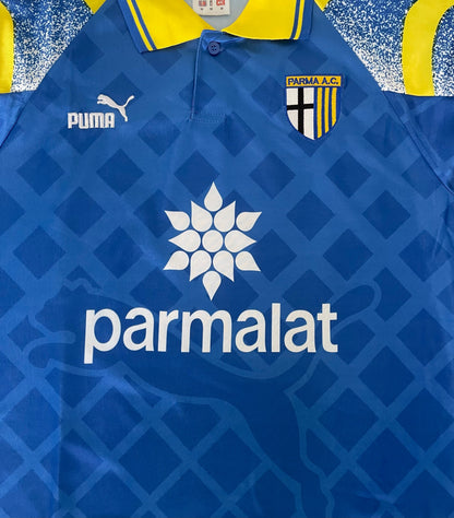 Maillot Rétro Homme Parma Calcio Équipe Bleu - 1995/97