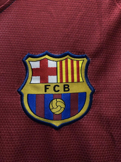 Man's Retro Jersey Barcelona Team Champions League Home - 2008/09