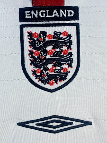 Maillot Rétro Homme Équipe Nationale d'Angleterre Domicile - 2004