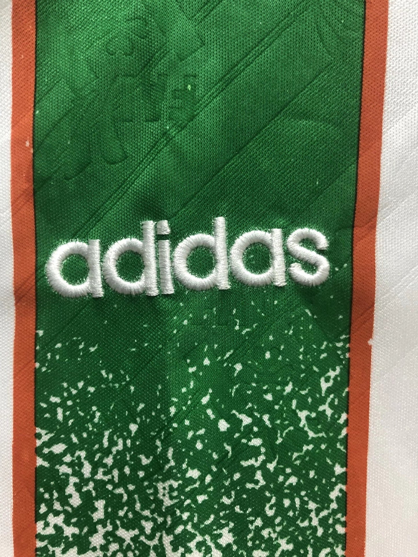 Camiseta Retro de Hombre Selección de Irlanda Visitante con Patrocinadores - 1994