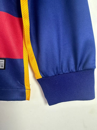 Maillot rétro à manches longues du FC Barcelone pour homme, saison 2015/16