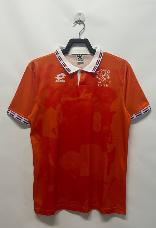 Camiseta Retro para Hombre de la Selección Nacional de los Países Bajos - 1996