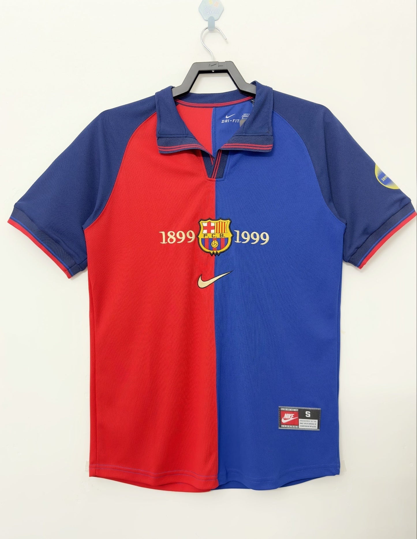 Camiseta Retro de Hombre del Equipo del Barcelona - 1989