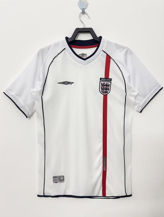 Camiseta Retro de Hombre Selección Nacional de Inglaterra - 2002