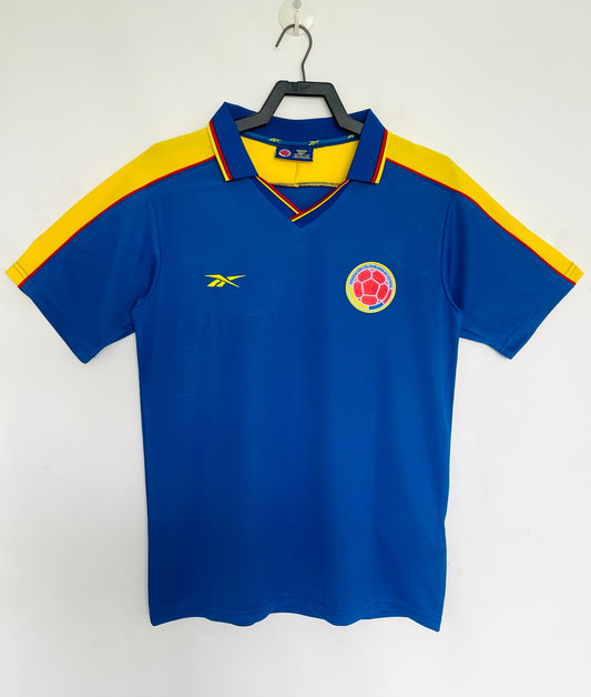 Camiseta Retro Hombre Selección Colombia Visitante - 1998