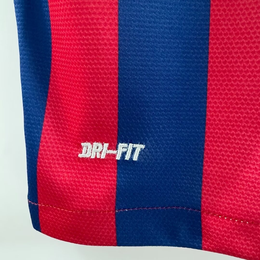 Maillot Rétro Homme Domicile du FC Barcelone - Saison 2013/2014