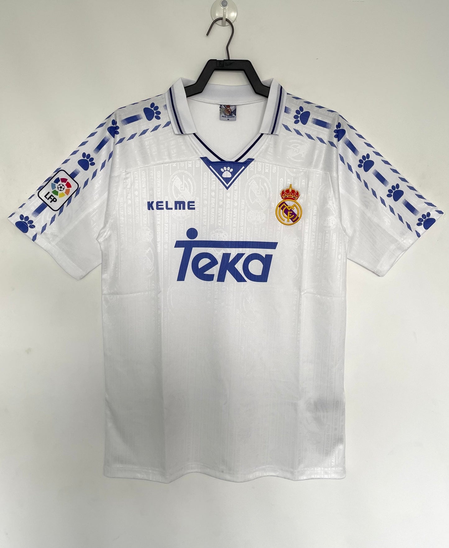 Camiseta retro de hombre del equipo Real Madrid - 1996/97