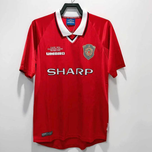 Camiseta retro de hombre del Manchester United - Temporada 1999/00
