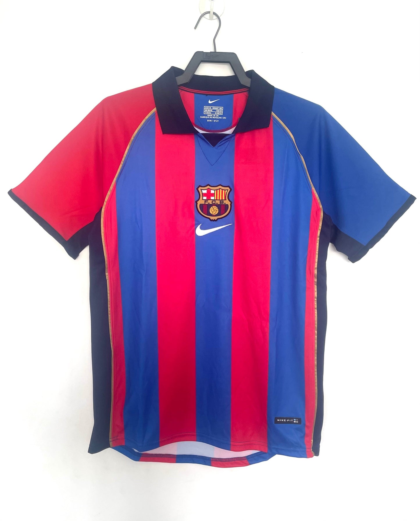 Camiseta retro de hombre del FC Barcelona (local) - Temporada 2001/02