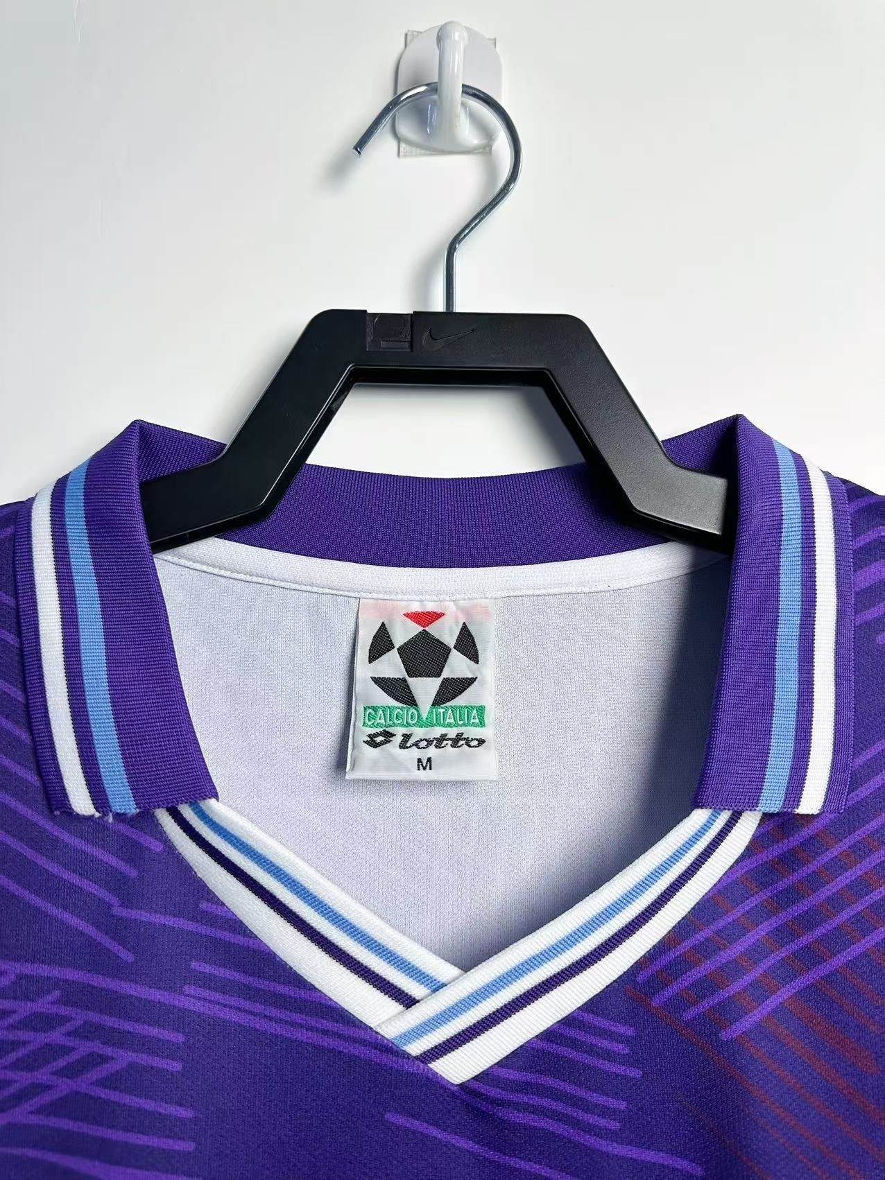Maillot domicile rétro Fiorentina manches longues - saison 1992/93 pour homme