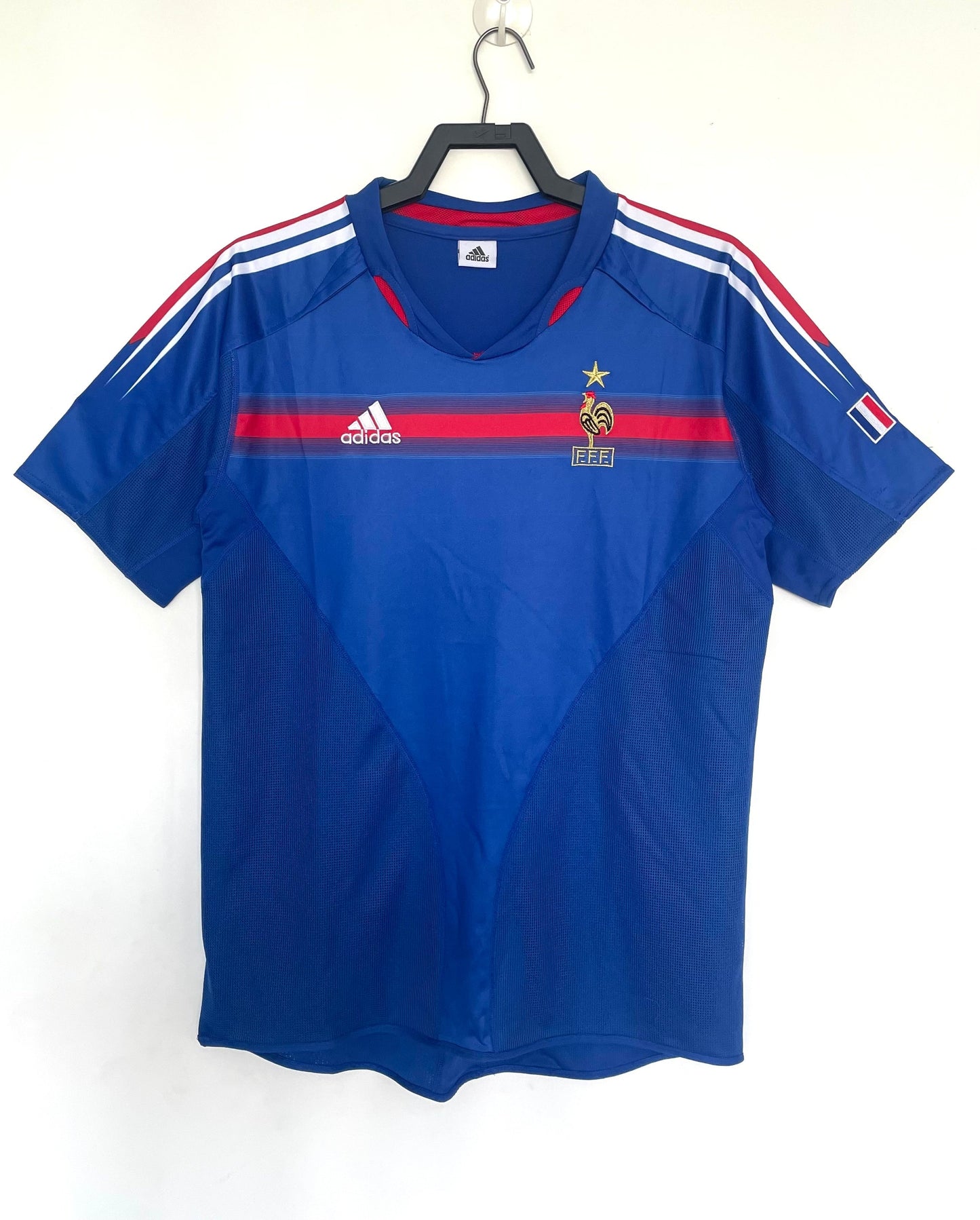 Camiseta retro de la selección nacional de Francia para hombre - Local 2004