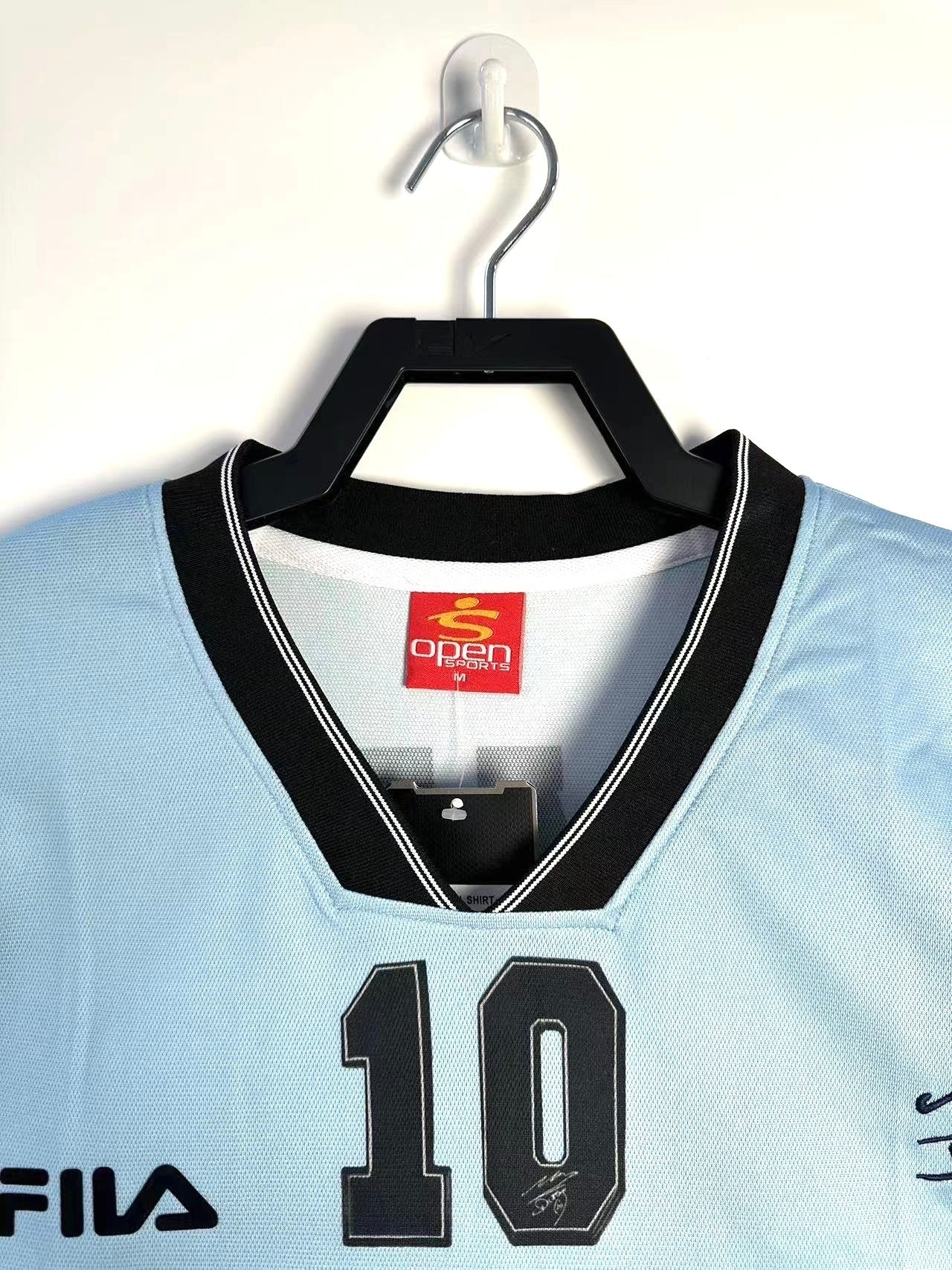 Camiseta Retro Argentina Hombre Selección Nacional Maradona Edición Conmemorativa - 2001