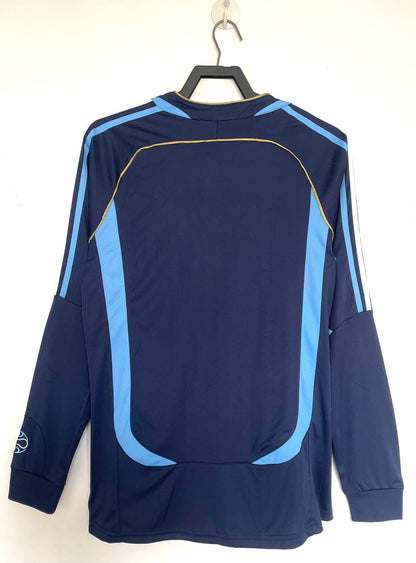 Maillot Rétro Homme Manches Longues Extérieur Equipe Nationale Argentine - 2006