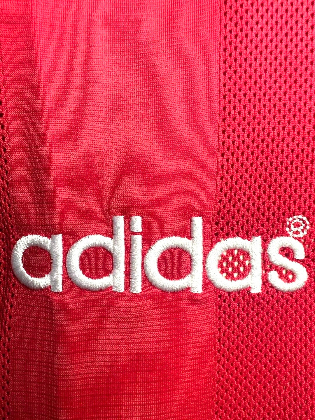 Maillot de football rétro homme manches longues Liverpool domicile - 1995/1996