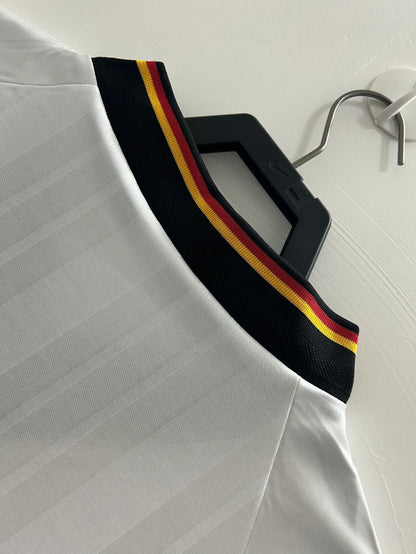 Camiseta Retro de Hombre Selección Nacional de Alemania Blanca - 1992
