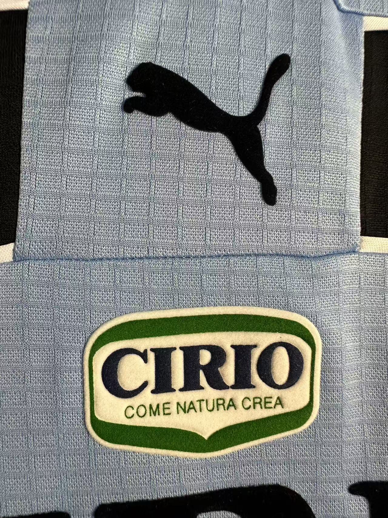 Camiseta retro de manga larga de local de la Lazio para hombre - 1998/99