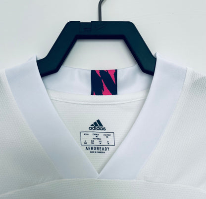 Camiseta Retro de Hombre Real Madrid Equipo Local Jugador- 2021