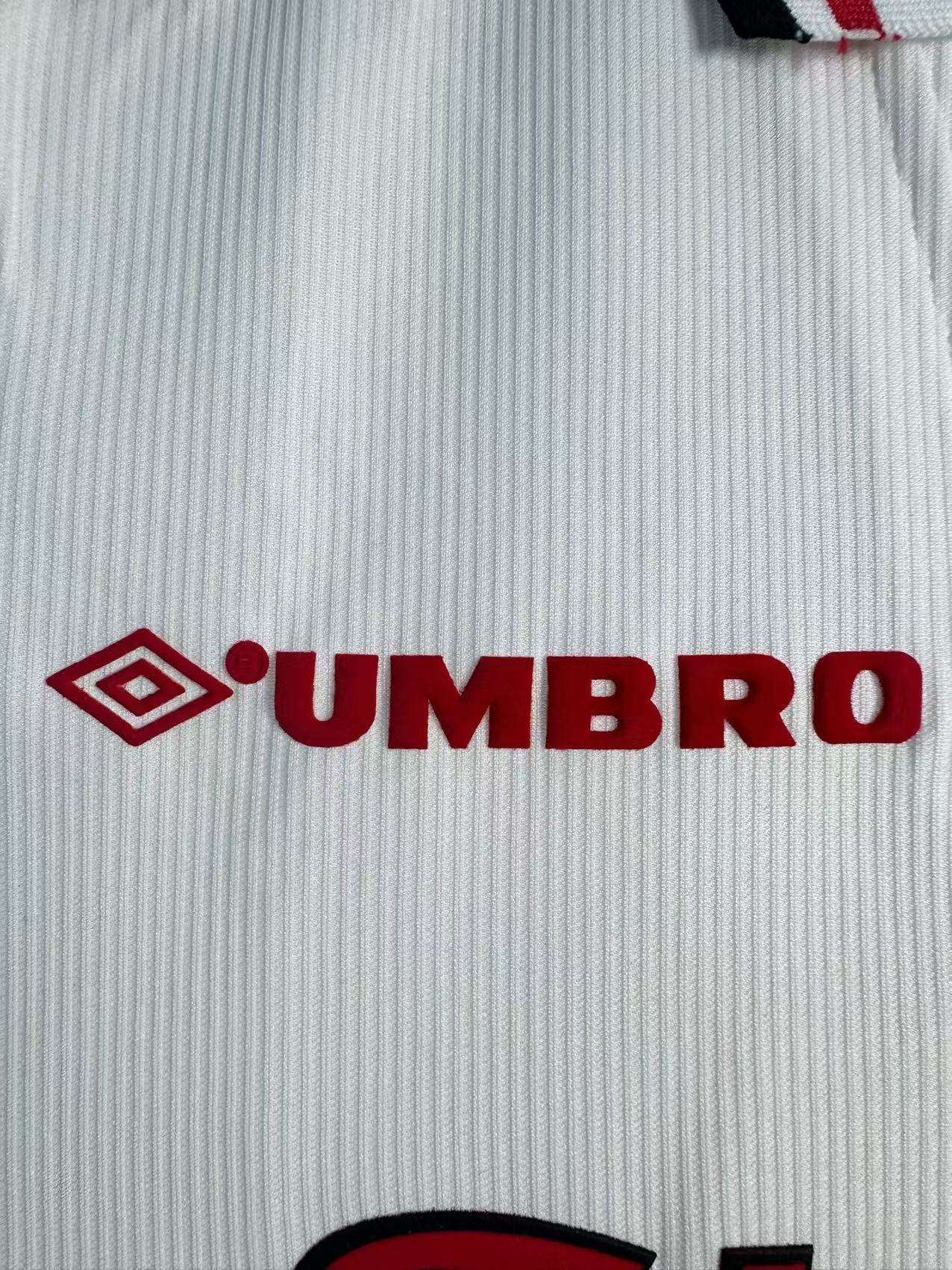 Maillot Rétro Homme Manches Longues Manchester United – Édition Commémorative 1998
