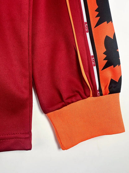 Man's Retro Long Sleeve Roma Team Home - 1998/99