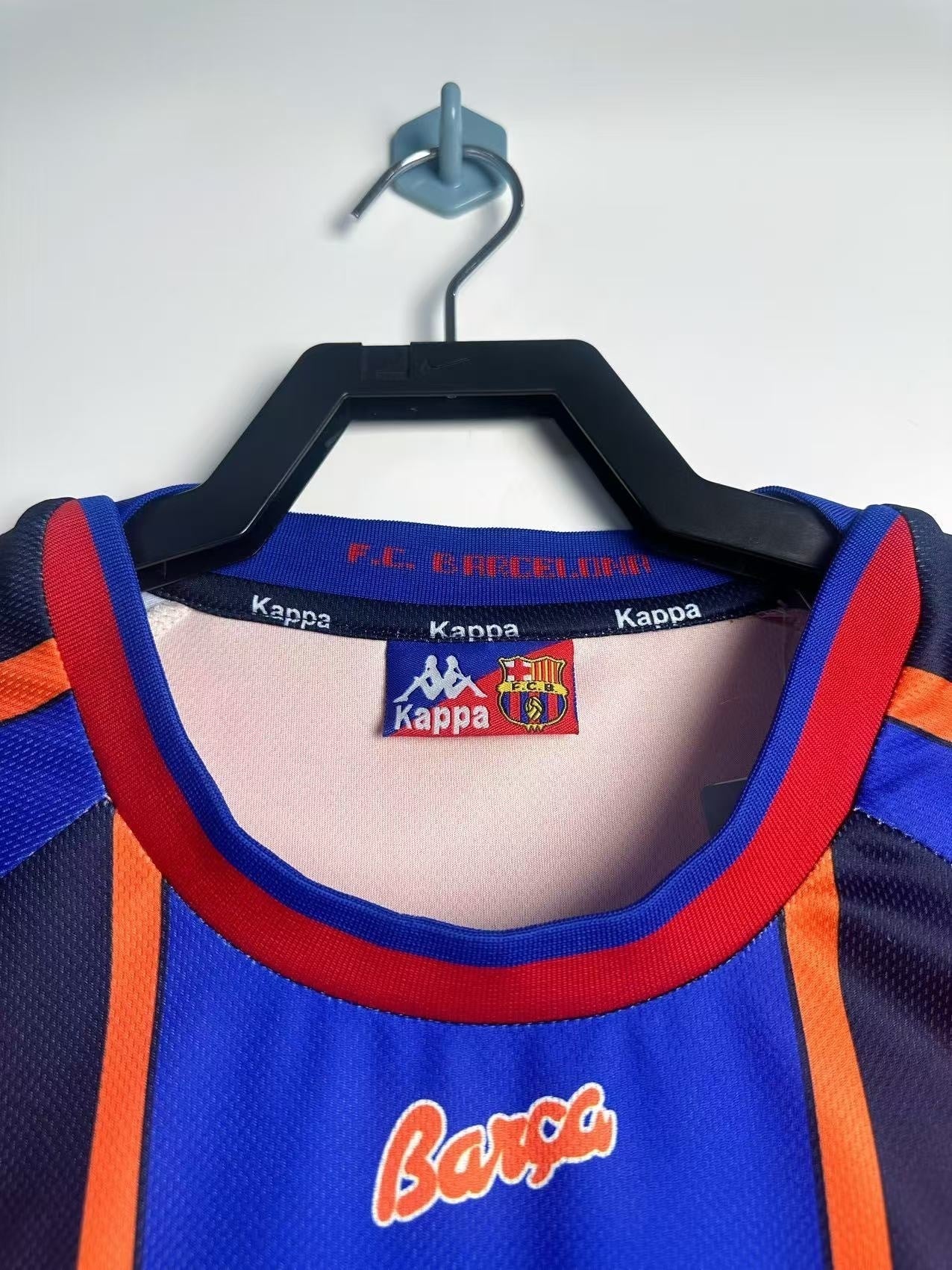 Maillot Rétro Homme Barcelone Extérieur - 1997/98
