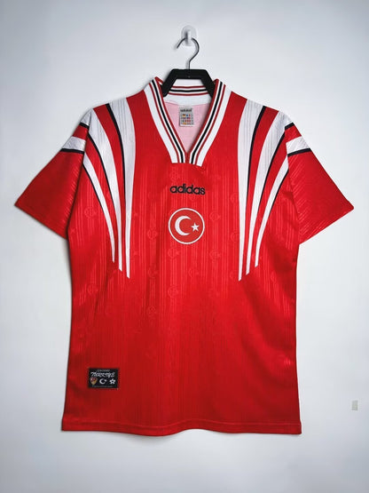 Camiseta retro para hombre de la selección nacional de Turquía - 1996