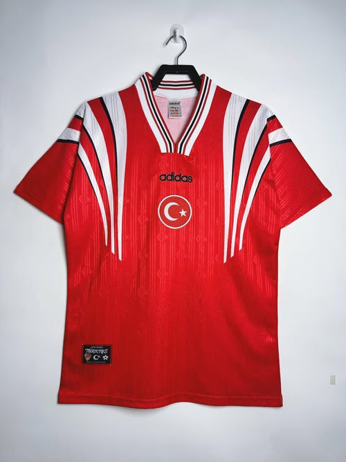 Camiseta retro para hombre de la selección nacional de Turquía - 1996
