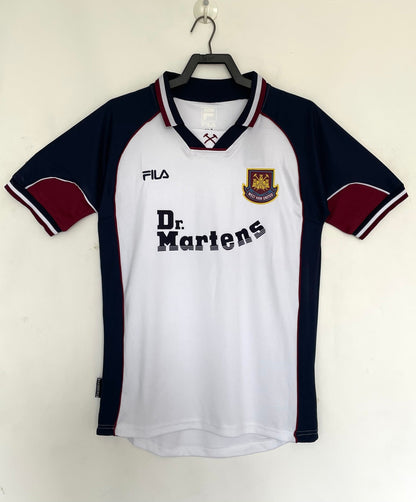 Maillot Rétro Homme West Ham Extérieur - 1999/01