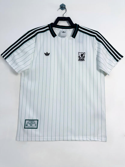 Maillot Rétro Liverpool Homme Blanc - 2025/2026