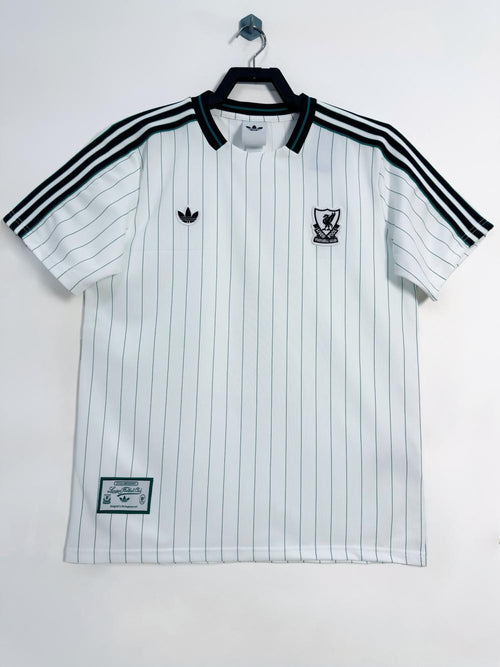 Maillot Rétro Liverpool Homme Blanc - 2025/2026