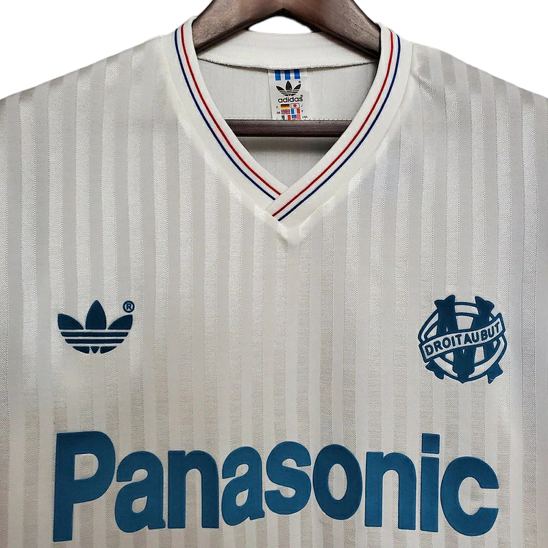 Jersey Marseille Retro White - 1990