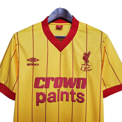 Maillot Homme Rétro Liverpool Amarela - 1984