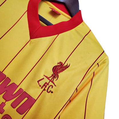 Maillot Homme Rétro Liverpool Amarela - 1984